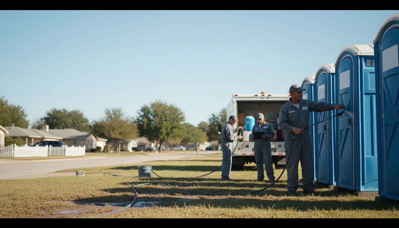 Long-Term Portable Toilet Rental in Southport, NC near me